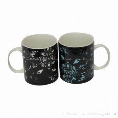 11oz Milk Mug, Customized Designs Welcomed, LFGB, 84/500/EEC Contact Food Grade